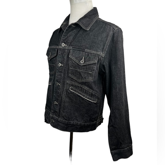Nautica Jeans Co. Men's Black Denim Jacket - Picture 4 of 13